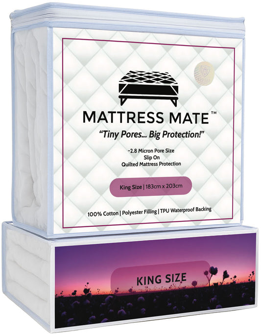 Mattress Mate - Slip On Quilted Mattress Protector